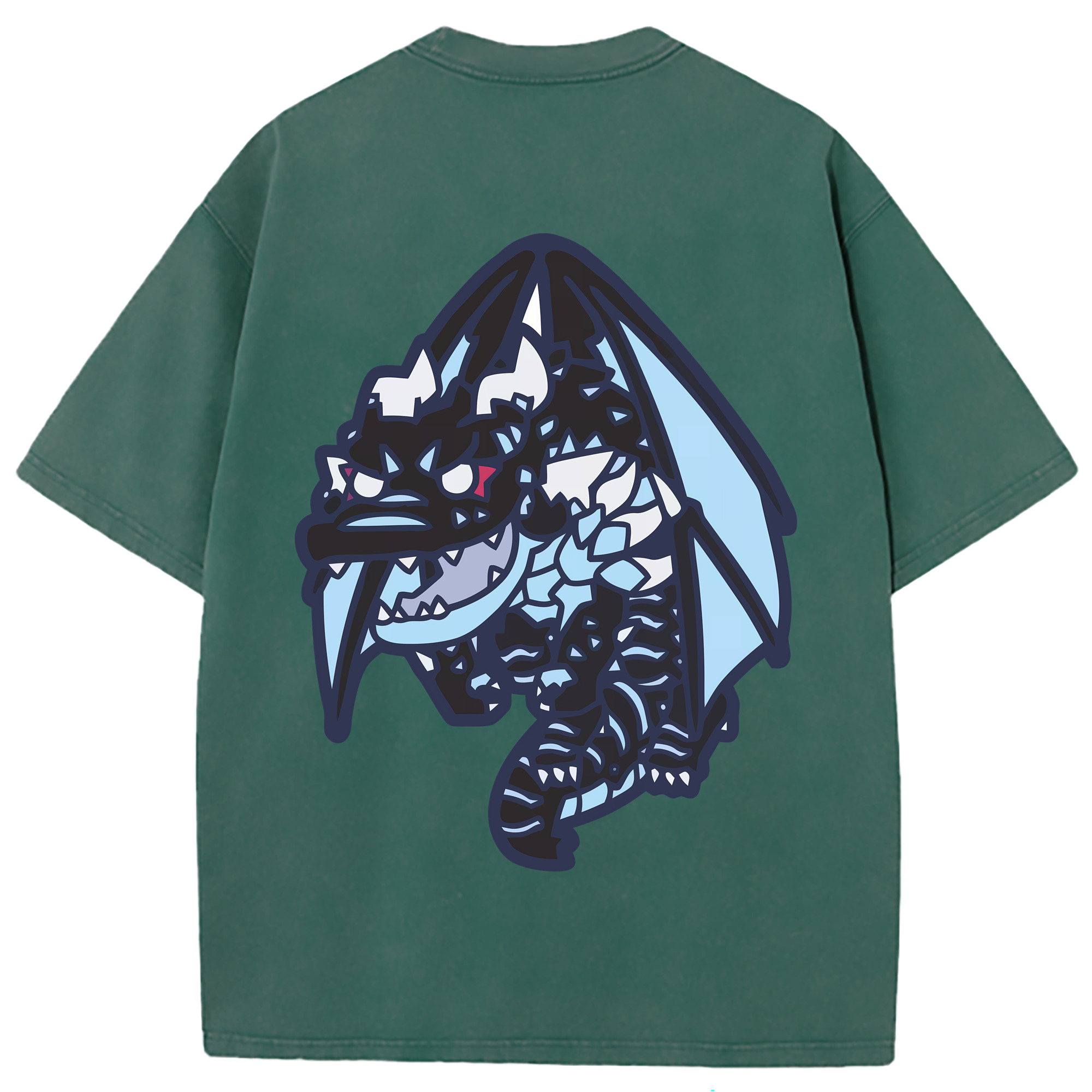 （画像用） 転スラ Regarding Reincarnated to Slime 綿100% ヴィンテージ風 半袖Tシャツ（背面プリント）